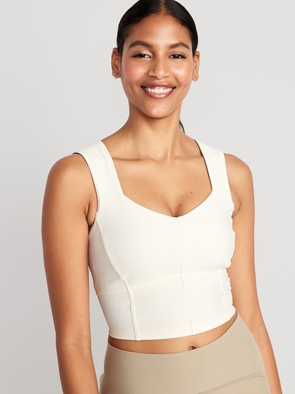 OLD NAVY POWERSOFT CORSET BRA TOP